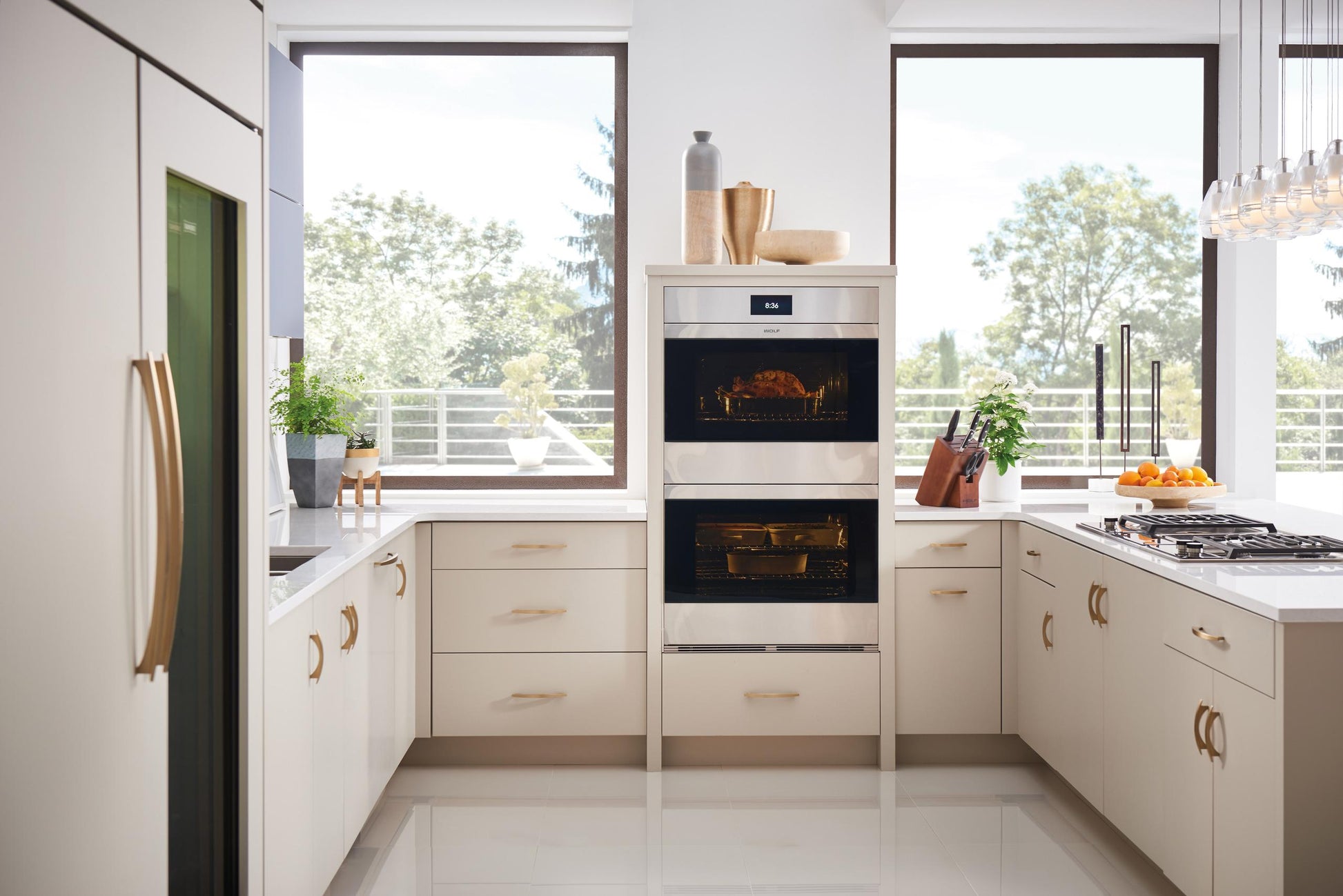 Wolf DO3050CMS 30" M Series Contemporary Stainless Steel Built-In Double Oven