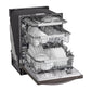 Lg LDTH7972D Smart Top Control Dishwasher With 1-Hour Wash & Dry, Quadwash™ Pro, Dynamic Heat Dry And Truesteam®