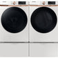 Samsung DVE50BG8300E 7.5 Cu. Ft. Smart Electric Dryer With Steam Sanitize+ And Sensor Dry In Ivory