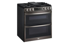 Lg LTGL6937D 6.9 Cu. Ft. Smart Instaview® Gas Double Oven Slide-In Range With Probake® Convection, Air Fry, And Air Sous Vide