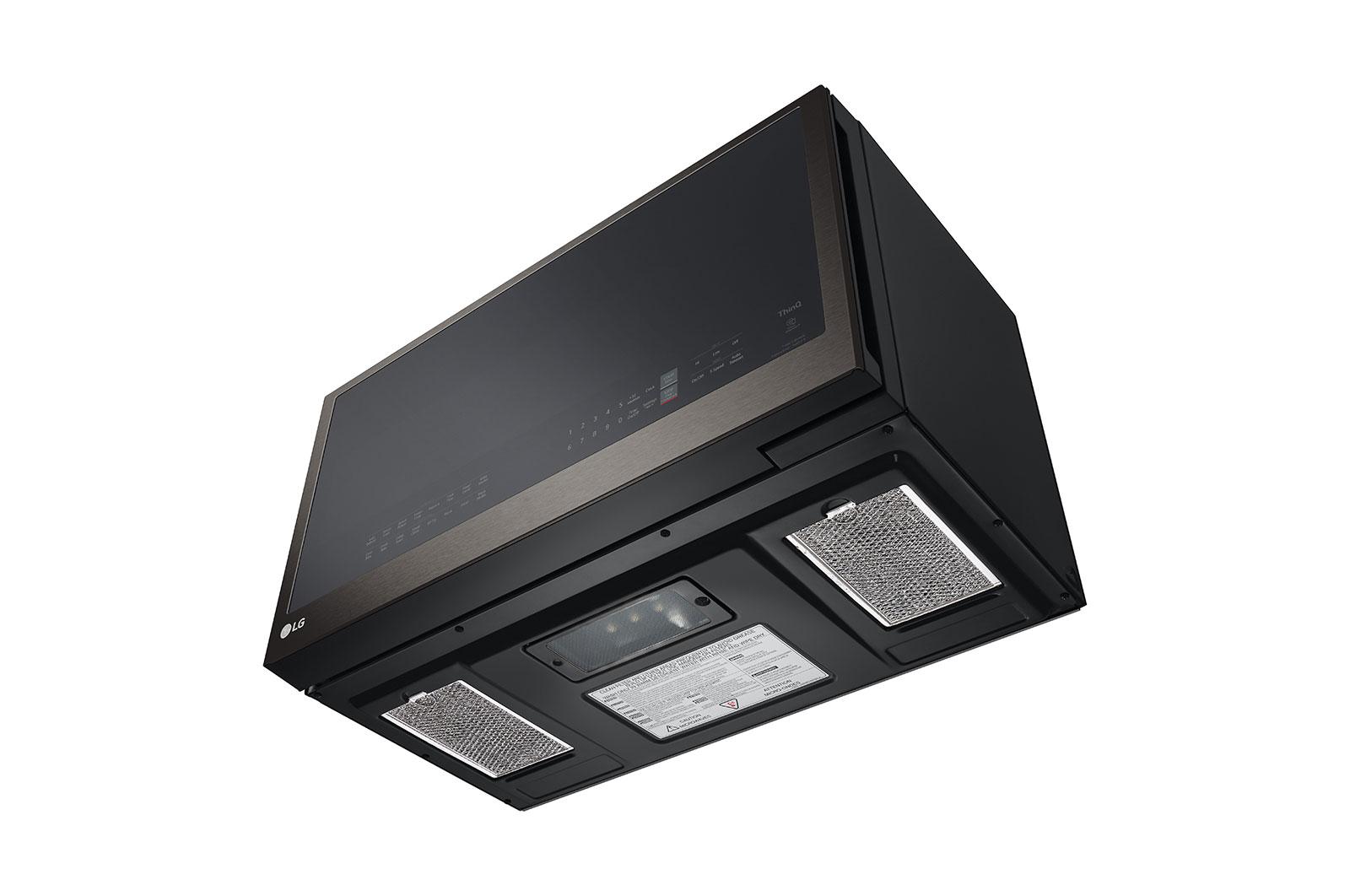 Lg MHEC1737D 1.7 Cu. Ft. Smart Wi-Fi Enabled Over-The-Range Convection Microwave Oven With Air Fry