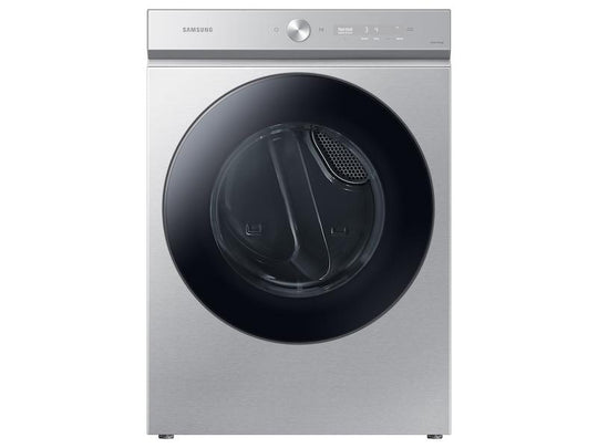 Samsung DVG53BB8700T Bespoke 7.6 Cu. Ft. Ultra Capacity Gas Dryer With Super Speed Dry And Ai Smart Dial In Silver Steel