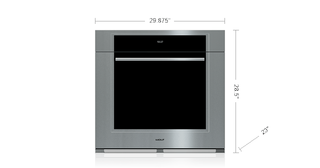 Wolf SO3050TMST 30" M Series Transitional Built-In Single Oven