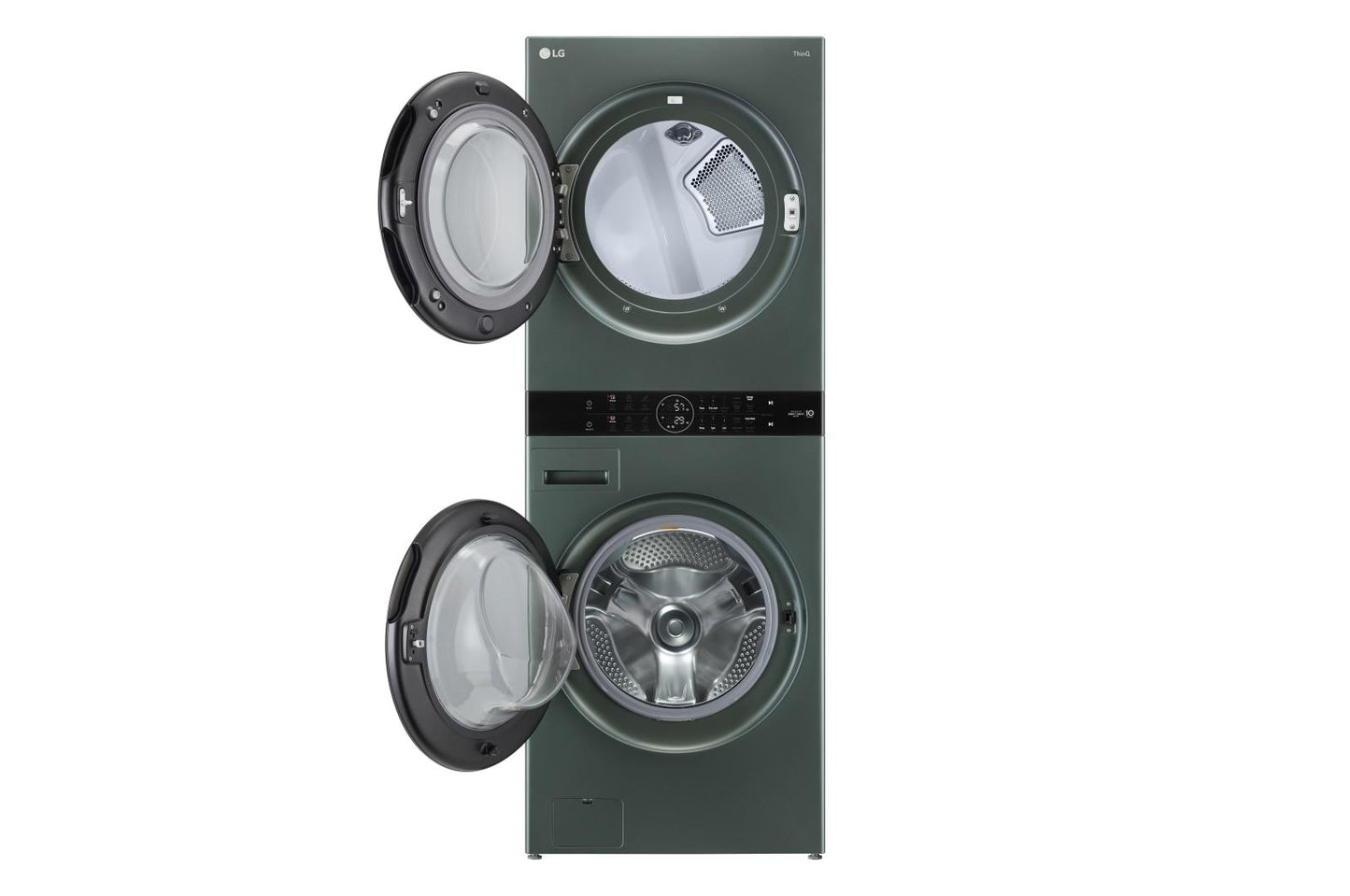 Lg WKGX201HGA Single Unit Front Load Lg Washtower&#8482; With Center Control&#8482; 4.5 Cu. Ft. Washer And 7.4 Cu. Ft. Gas Dryer
