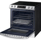 Samsung NE63BB861112 Bespoke 6.3 Cu. Ft. Smart Rapid Heat Induction Slide-In Range With Air Fry & Convection+ In White Glass