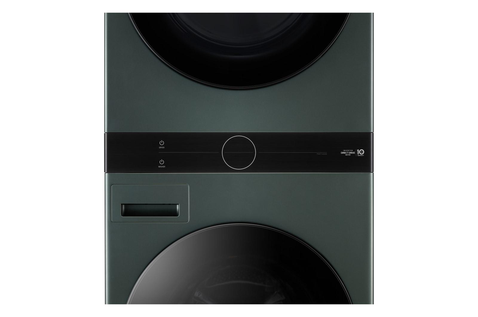 Lg WKGX201HGA Single Unit Front Load Lg Washtower™ With Center Control™ 4.5 Cu. Ft. Washer And 7.4 Cu. Ft. Gas Dryer