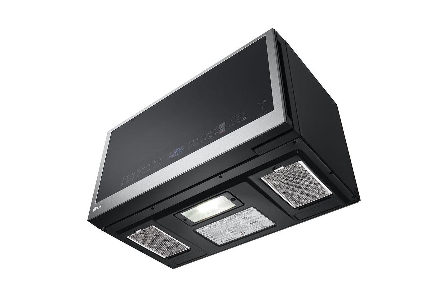 Lg MHEC1737F 1.7 Cu. Ft. Smart Wi-Fi Enabled Over-The-Range Convection Microwave Oven With Air Fry