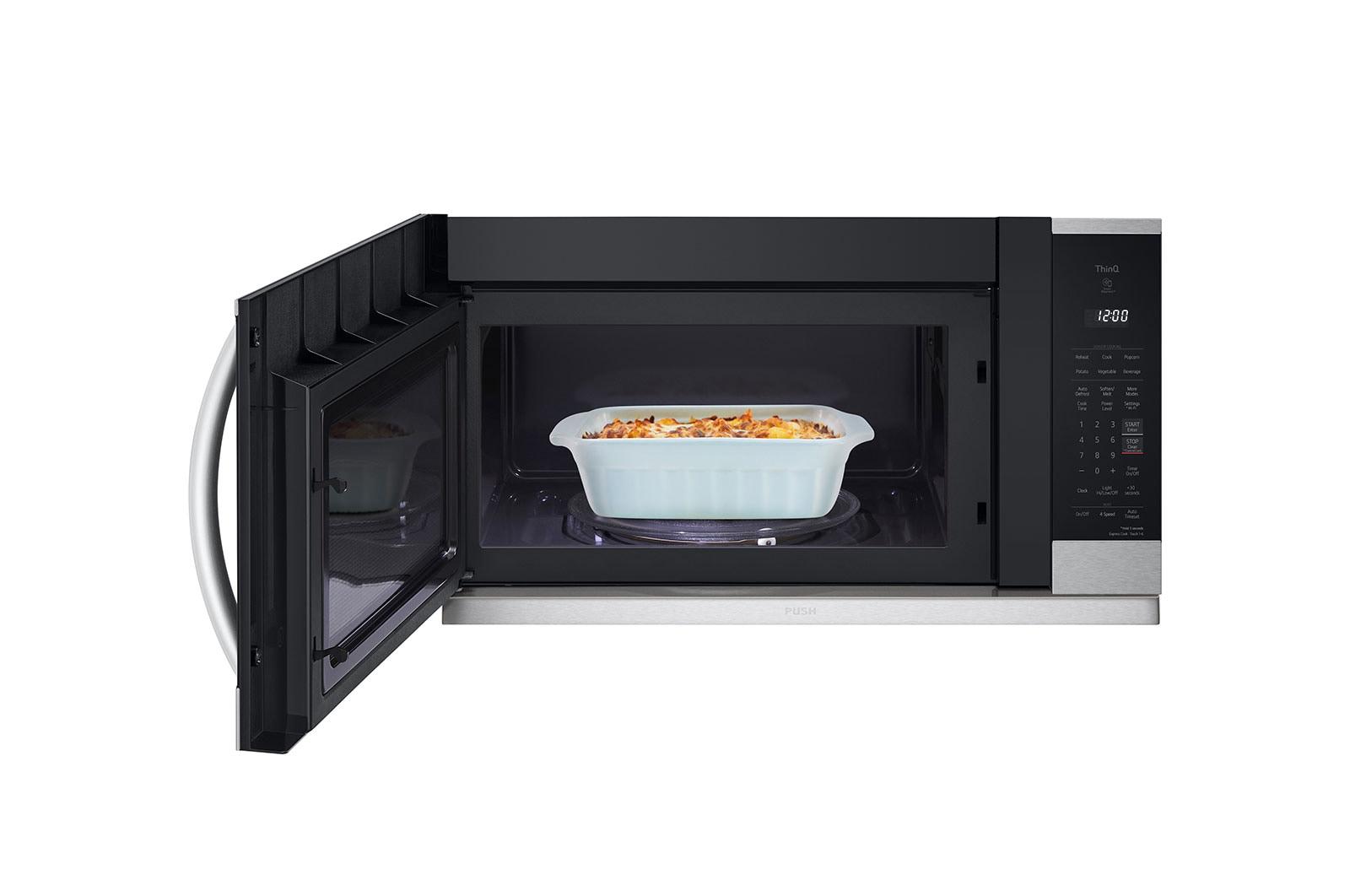 Lg MVEL2125F 2.1 Cu. Ft. Smart Wi-Fi Enabled Over-The-Range Microwave Oven With Extendavent® 2.0 & Easyclean®
