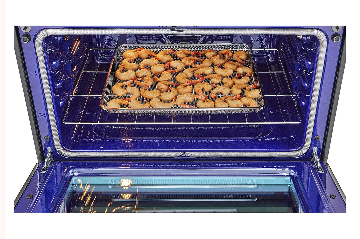 Lg LTEL7337D 7.3 Cu. Ft. Smart Instaview® Electric Double Oven Slide-In Range With Probake® Convection, Air Fry, And Air Sous Vide