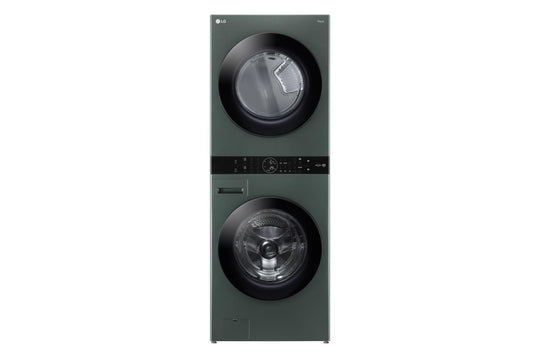 Lg WKEX200HGA Single Unit Front Load Lg Washtower&#8482; With Center Control&#8482; 4.5 Cu. Ft. Washer And 7.4 Cu. Ft. Electric Dryer