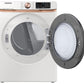 Samsung DVE50BG8300E 7.5 Cu. Ft. Smart Electric Dryer With Steam Sanitize+ And Sensor Dry In Ivory