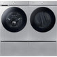 Samsung WF53BB8700AT Bespoke 5.3 Cu. Ft. Ultra Capacity Front Load Washer With Super Speed Wash And Ai Smart Dial In Silver Steel