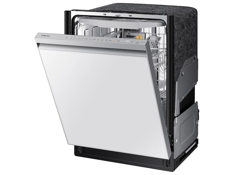 Samsung DW80BB707012 Bespoke Autorelease Smart 42Dba Dishwasher With Stormwash+&#8482; And Smart Dry In White Glass