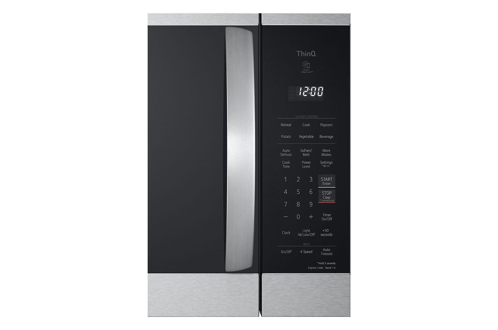 Lg MVEL2125F 2.1 Cu. Ft. Smart Wi-Fi Enabled Over-The-Range Microwave Oven With Extendavent® 2.0 & Easyclean®