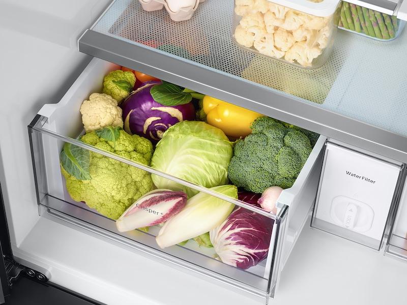 Samsung RF29BB8200QL Bespoke 4-Door French Door Refrigerator (29 Cu. Ft.) With Autofill Water Pitcher In Stainless Steel