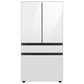 Samsung RF29BB860012 Bespoke 4-Door French Door Refrigerator (29 Cu. Ft.) With Beverage Center™ In White Glass