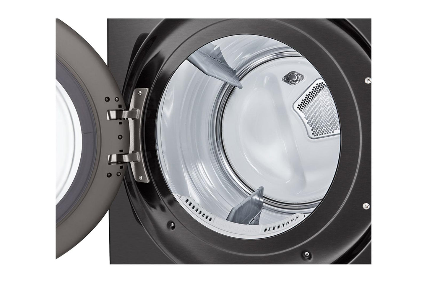 Lg DLGX6701B 7.4 Cu. Ft. Ultra Large Capacity Smart Wi-Fi Enabled Front Load Gas Dryer With Turbosteam™ And Built-In Intelligence