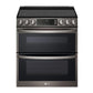 Lg LTEL7337D 7.3 Cu. Ft. Smart Instaview® Electric Double Oven Slide-In Range With Probake® Convection, Air Fry, And Air Sous Vide