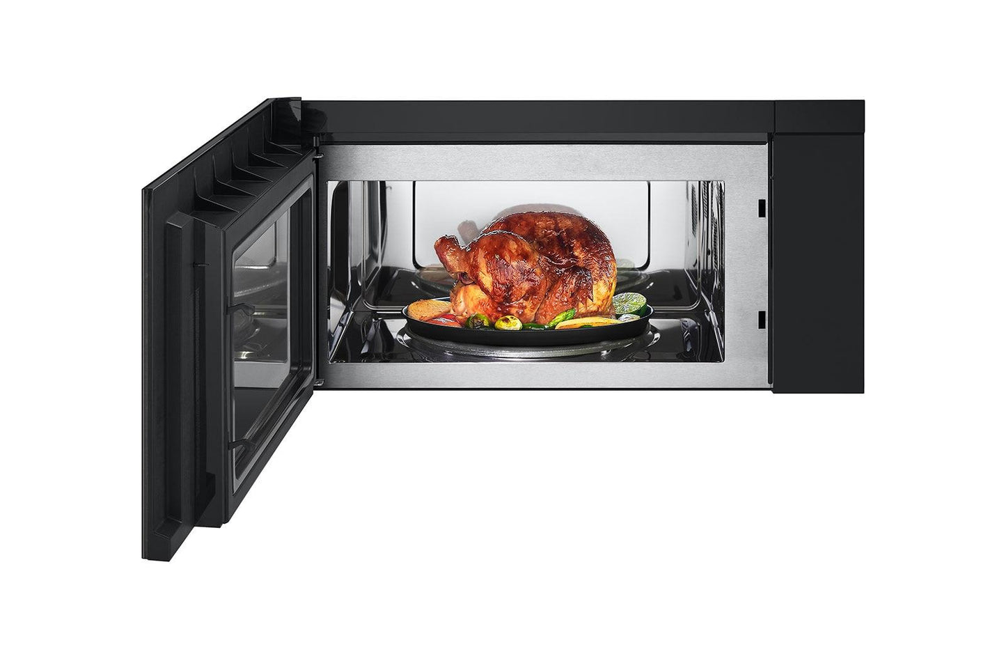 Lg MHEC1737D 1.7 Cu. Ft. Smart Wi-Fi Enabled Over-The-Range Convection Microwave Oven With Air Fry