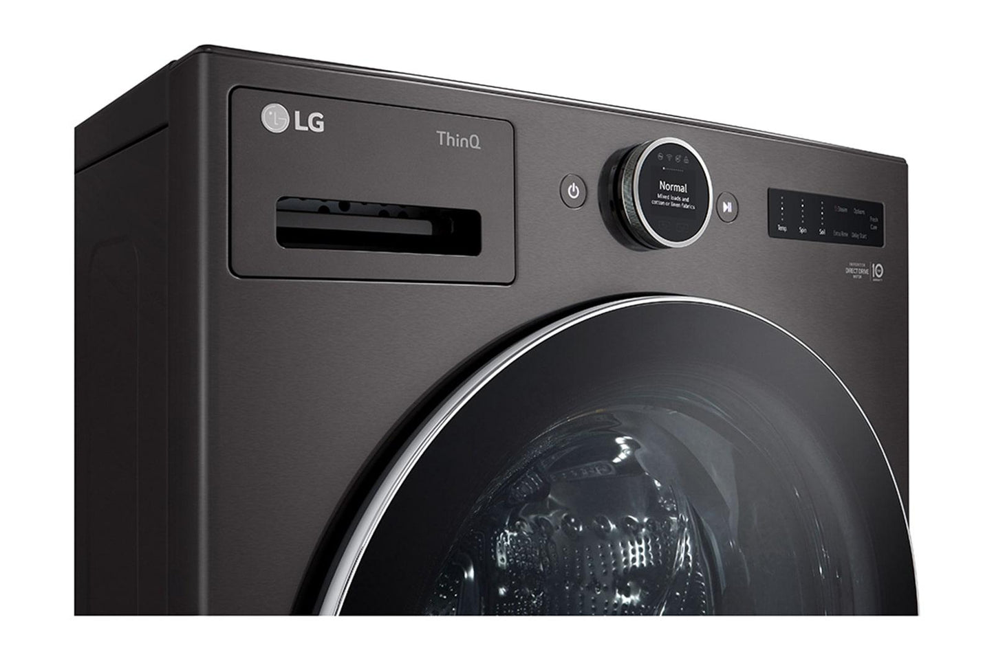 Lg WM6700HBA 5.0 Cu. Ft. Mega Capacity Smart Wi-Fi Enabled Front Load Washer With Turbowash&#8482; 360(Degree) And Built-In Intelligence