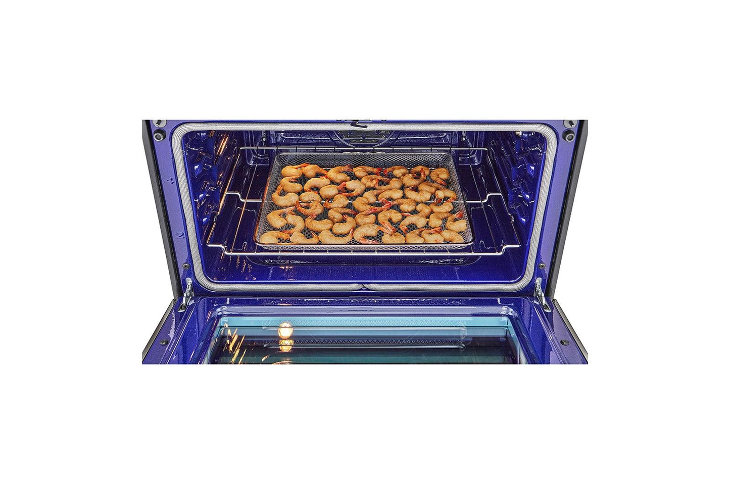 Lg LTGL6937D 6.9 Cu. Ft. Smart Instaview® Gas Double Oven Slide-In Range With Probake® Convection, Air Fry, And Air Sous Vide