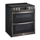 Lg LTEL7337D 7.3 Cu. Ft. Smart Instaview® Electric Double Oven Slide-In Range With Probake® Convection, Air Fry, And Air Sous Vide