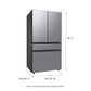 Samsung RF23BB8600QL Bespoke 4-Door French Door Refrigerator (23 Cu. Ft.) With Beverage Center™ In Stainless Steel