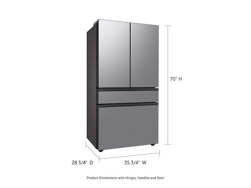Samsung RF23BB8600QL Bespoke 4-Door French Door Refrigerator (23 Cu. Ft.) With Beverage Center&#8482; In Stainless Steel