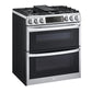 Lg LTGL6937F 6.9 Cu. Ft. Smart Instaview® Gas Double Oven Slide-In Range With Probake® Convection, Air Fry, And Air Sous Vide