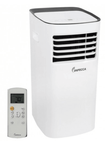 Impecca IPAC08DR 8,000 Btu 3-In-1 Portable Air Conditioner Cool-Fan-Dehumidify
