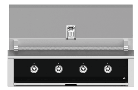 Hestan EAB42LPBK Aspire Series - 42" Liquid Propane Built In Grill W/ U-Burners - Stealth / Black