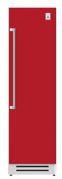Hestan KFCR24RD 24" Column Freezer - Right Hinge - Red / Matador