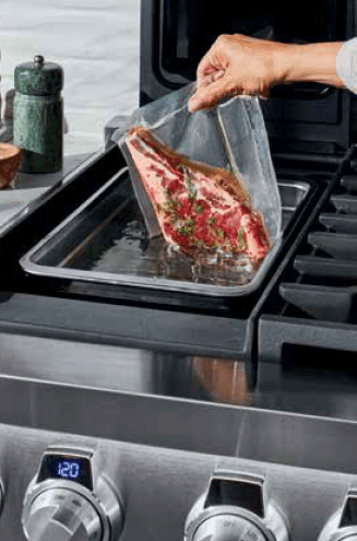 Signature Kitchen Suite SKSDR360GS Signature Kitchen Suite 36" Dual Fuel Range With Griddle, Steam Assisted, Sabbath Mode, Easy To Clean