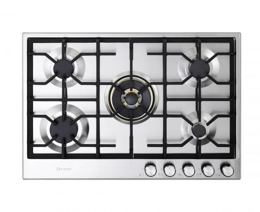 Verona VDGCT530FSS Verona 30" Designer Gas Cooktop-Brass Burners Ss