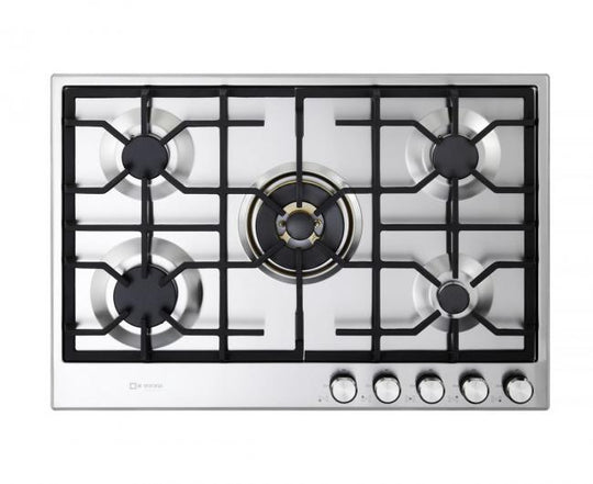 Verona VDGCT530FSS Verona 30" Designer Gas Cooktop-Brass Burners Ss