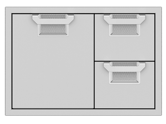 Hestan AESDR30OR Aspire Series - 30" Combo Door/Drawer - Citra / Orange