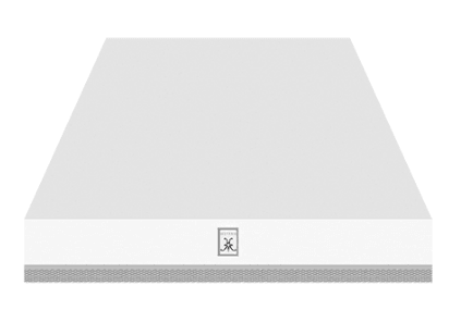 Hestan KVC36WH 36" Chimney Hood - White / Froth