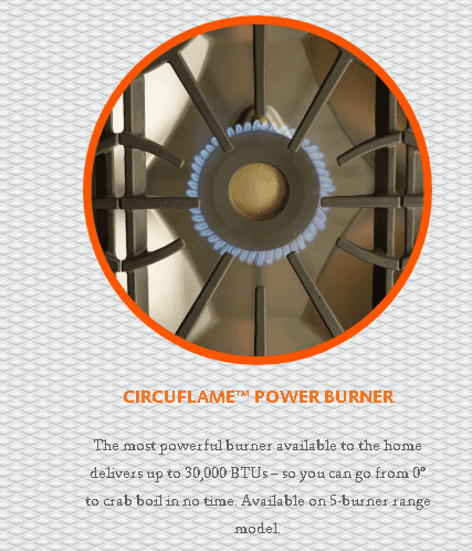 Hestan KRT485GDLPBU 48" 5-Burner Rangetop With 12" Griddle - Liquid Propane - Blue / Prince