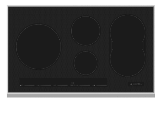 Hestan KIC36BK 36" Induction Cooktop W 4 Burners - Black