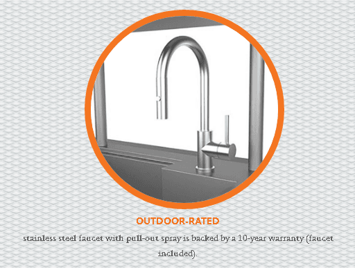 Hestan GRCHS30 30" Hestan Outdoor Refreshment Center